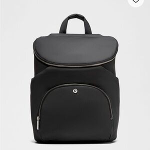 Lululemon Black Backpack Diaper Bag